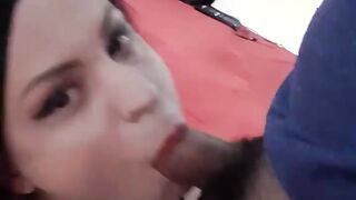 Sucking Off with a straight tattooed bro