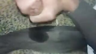 Juicy jizz flow for alexiasissyslut following a chummy anal playing