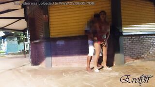 EVELYN FRAZAO PASSEANDO PELA BAIXADA SANTISTA E GOZANDO MUITO