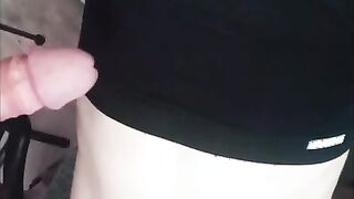 Huge jizz flow before as date suck his big knob