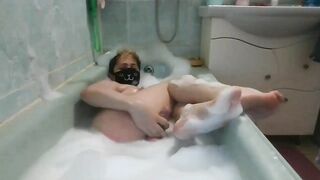 masturbating in the shower