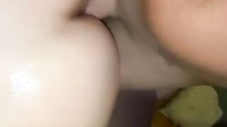 TS Femdom Arianna Jade tops 1st time straight chum