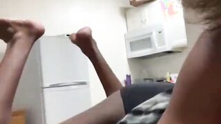 Actin up like a mf out-of-doors