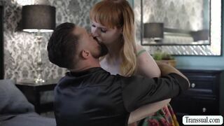 Perfect TS having shag with her co worker