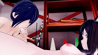 FUTA ARKNIGHTS TEXAS X HAI TO GENSOU NO GRIMGAR MERRY 3D