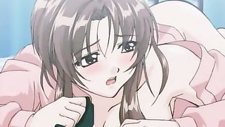 Hot hentai shemales are doing it while a kinky doctor