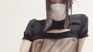 女装オナニー 射精まで