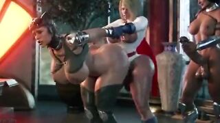 Futa Futanari Anal 3Some 3D