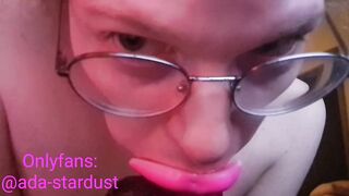 Ada Deepthroats Her Vibrator With An Come Out Of The Closet Mouth Gag