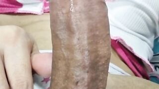 honey and huge precum